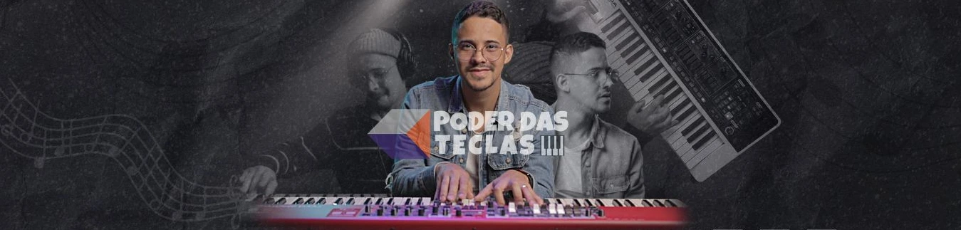 Poder das Teclas Banner